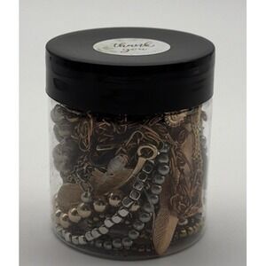 Mystery Jewelry Jar 6 Ounces Costume Ages 10-17 No Broken Pieces